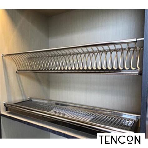 kitchen cabinet stainless steel dish rack|304 stainless steel kitchen rack.